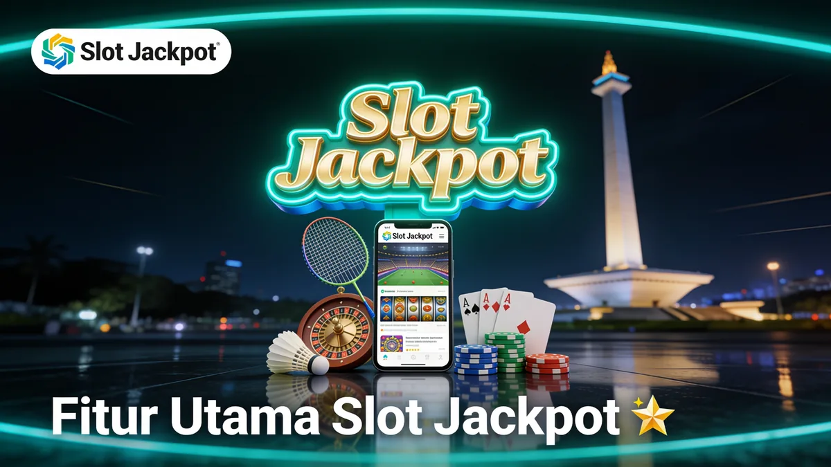 Fitur Utama Slot Jackpot ⭐: panduan slot jackpot untuk pemain di Indonesia